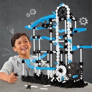 FREE SHIPPING Marble Run Construction & Building Kit - 321pc Marble Kinetic Fun